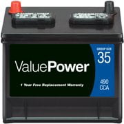 (8 pack) ValuePower Lead Acid Automotive Battery, Group 35