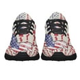 thumbnail image 5 of Dog Dachshund American flag Shoes Sneakers Black Size 7, 5 of 7