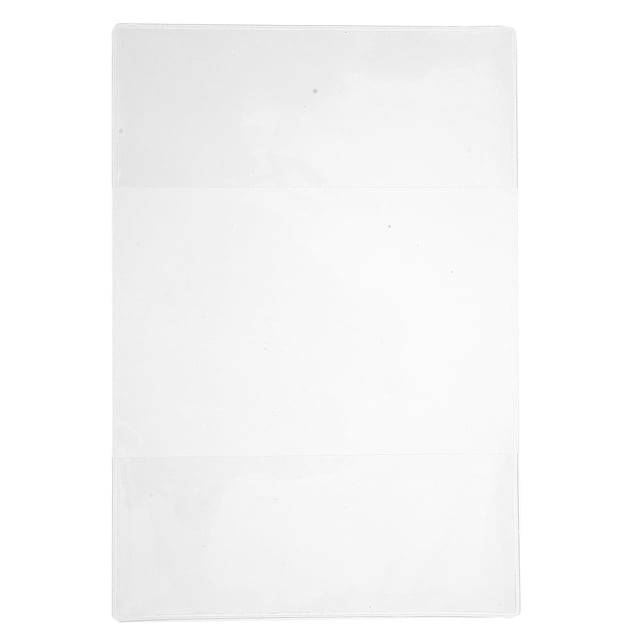 Manga anti-scratch manga A6 Cubierta de portada transparente Cubierta protectora transparente para el libro de texto Liberio de texto Liberador de texto de Leaf