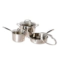 thumbnail image 2 of Cuisinart Chef's Classic 14 Piece Stainless Steel Induction Cookware Set, Silver, 2 of 4