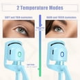 thumbnail image 4 of Heated Eyelash Curler Rechargeable Eyelash Curler Hot Eyelash Curlers for Curl Natural Eyelashes Blue, 4 of 6