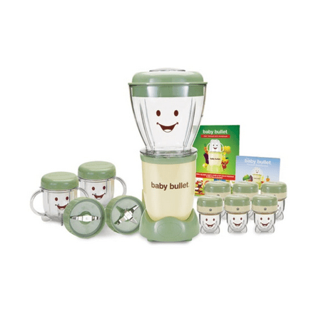 Magic Bullet Baby Bullet Baby Food Maker, 20-Piece (Best Baby Food Steamer Blender)