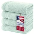 thumbnail image 1 of Juego de toallas de mano American Veteran Towel 100% algodón (paquete de 4), 1 of 5