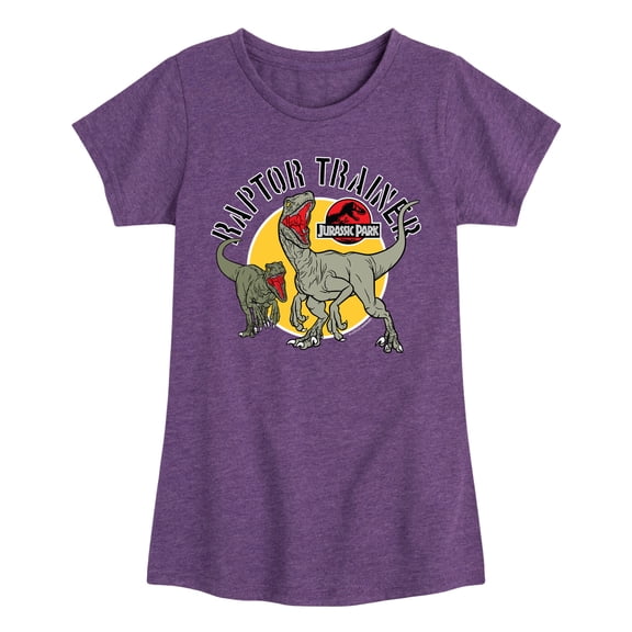 Jurassic Park - Raptor Trainer - Youth Girls Short Sleeve T-Shirt