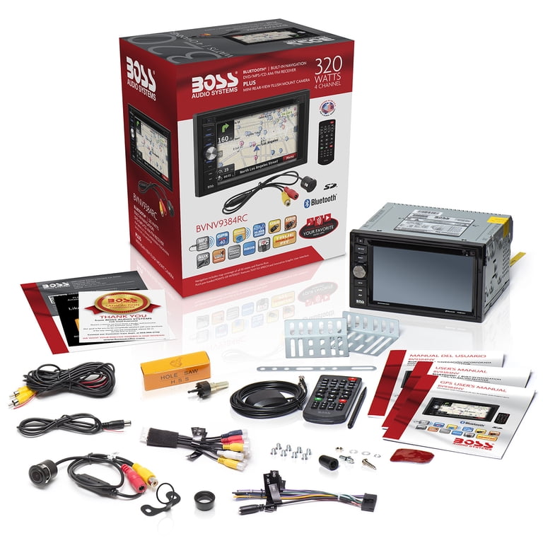 BOSS Audio BVNV9384RC Car Stereo, GPS Navigation, Bluetooth, 6.2