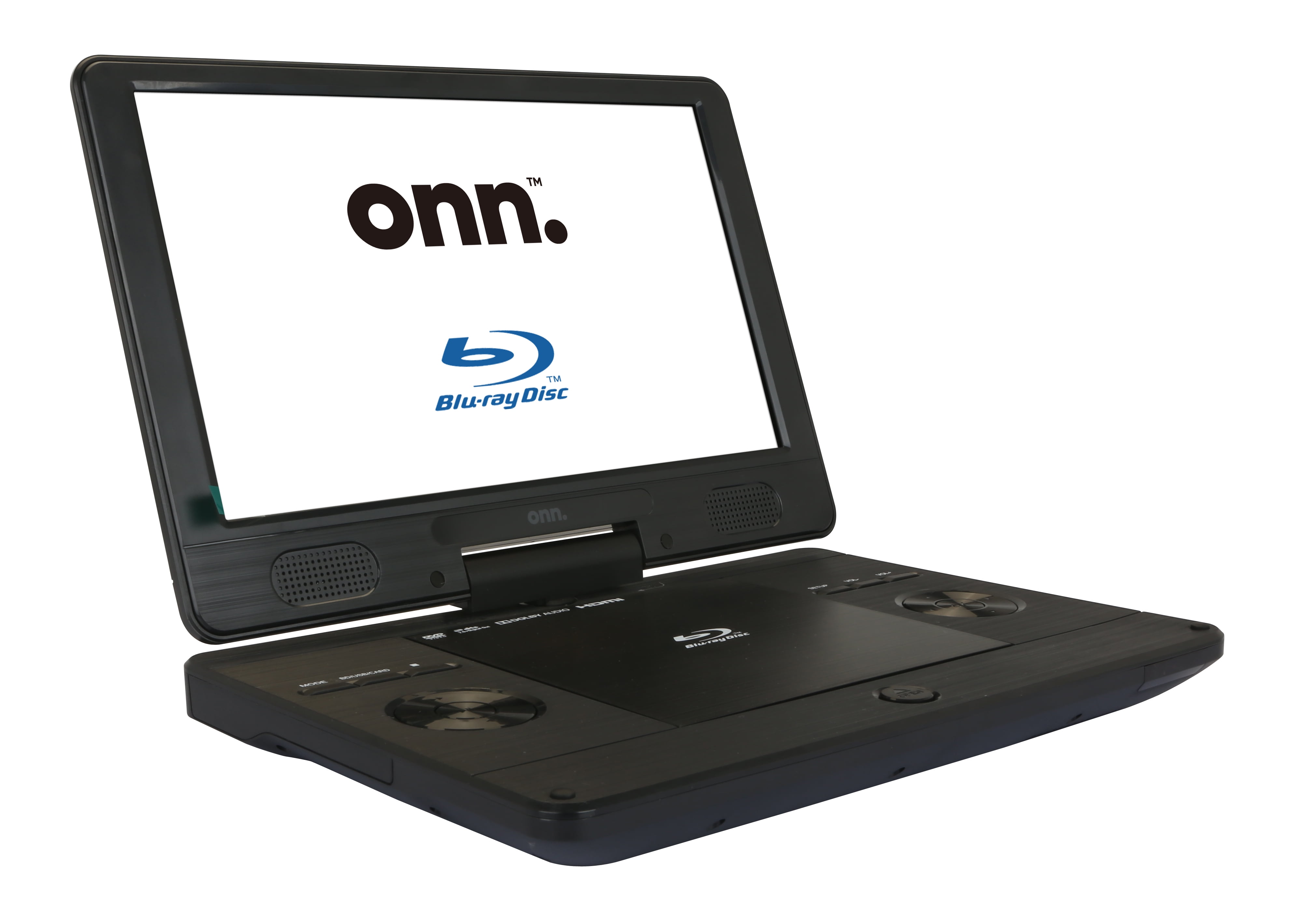 onn. Portable Blu-Ray Disc/DVD Player Kit 