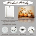 thumbnail image 6 of ZHONGYUTONG Fall Canvas Wall Art Autumn Pumpkin and Flowers Paintings Prints Vintage Farmhouse Pictures Thanksgiving Home Decor (12.00" x 18.00"), 6 of 7