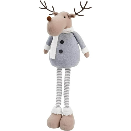 

Male Torso Sculpture Christmas Dolls Retractable Legs Deer Modeling Dolls Christmas Festive Home Decoration Ornaments