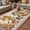 Off White, variant on Vintage Floral Outdoor Rug for Patio/Deck/Porch, Non-Slip Large Area Rug 4 x 6 Ft, Elegant Pastoral Botanical Retro Art Indoor Outdoor Rugs Washable Area Rugs, Reversible Camping Rug Carpet Runner