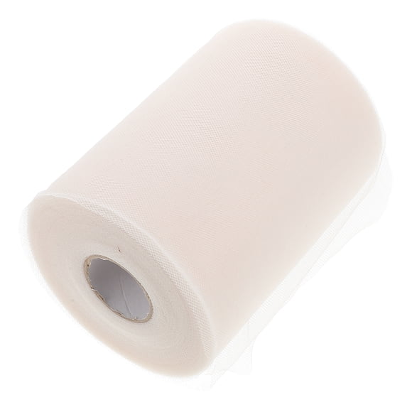 Rollo de cinta de tul para envolver regalos, flores, embalaje floral, ramo de malla, cinta con alambre de tul para corona, cinta plana, bricolaje, tutú, manualidades, decoraciones de boda, 91 m