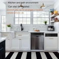 thumbnail image 2 of Black Alloy Rectangular Air Vent Grille Ventilation Cover for Cabinets Wardrobes, 2 of 7