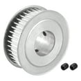 thumbnail image 1 of Unique Bargains 5M40T Timing Pulley Synchronous Wheel Timing Belt Drive without Step 5mm Pitch 25mm Bore for Belt, 3D Printer, 1 of 6