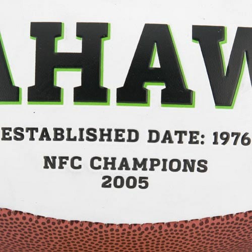rawlings signature series full-size football, seattle seahawks