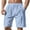 Light Blue, variant on Linen Shorts for Men Casual Lightweight Athletic Shorts with Pockets Loose Fit Golf Drawstring Waist Sweatpant Summer Beach Outfits