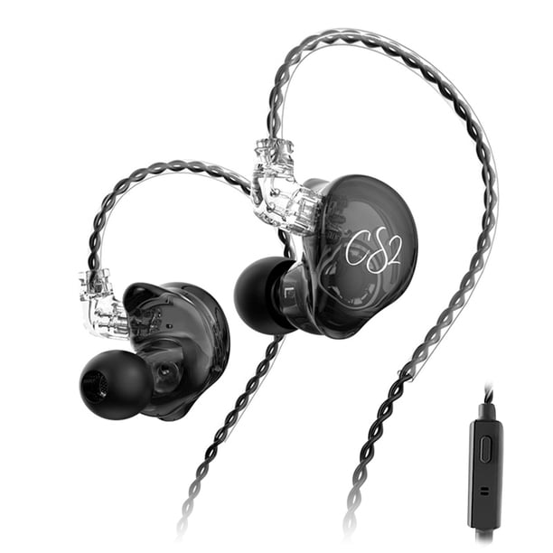 Seitruly Teléfonos inteligentes con cable Auriculares intrauditivos Control de volumen Auriculares deportivos Auriculares para correr de 3,5 mm Cables de audio/vídeo No.02