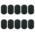 thumbnail image 1 of Weiweiguan 10Pcs Iron On Patch Elliptical Jeans Cloth Patch Simple Clothes Elbow Appliques, 1 of 7