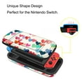 thumbnail image 3 of Fintie Carrying Case for Nintendo Switch OLED Model 2021/Switch 2017, [Shockproof] Hard Shell Protective Cover Travel Bag w/10 Game Card Slots,Raining Hearts, 3 of 8