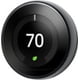 thumbnail image 1 of Termostato Google Nest Learning Smart Wifi - Negro. Google Nest Thermostat 3rd generation, 1 of 2