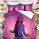 thumbnail image 3 of Disney Wish Asha funda nórdica con funda de almohada, dibujos animados de Anime, princesa Asha, juego de cama de Navidad, decoración de dormitorio, regalo para niños, 3 of 5