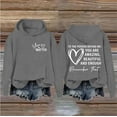 thumbnail image 2 of VISALY Hoodies Pullover Graphic Sweatshirts Hoodie Dear Person Behind Hoodie Enough Hoodie Unisex Hoodie Casual Sweaters Pullover Sweater Women Basic Tops Dark Grey Xl, 2 of 4