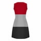 thumbnail image 5 of mfyjkho Vestidos casuales para mujer, Camisón sin mangas con bolsillos y estampado para mujer, camisón plisado con cuello redondo Vestidos de fiesta para mujer s, 5 of 7