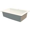 thumbnail image 4 of Transolid 33" x 22" Top Mount Radius Granite Kitchen Sink, Available in Various Colors, 4 of 4