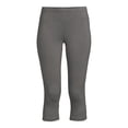 thumbnail image 5 of RealSize Women's Stretch Jersey Capri Leggings, XS-XXXL, 5 of 6