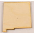 thumbnail image 2 of 1 Pc, Medium 11.75" X 12" X 1/8" Thick New Mexico State Cutout, 2 of 2