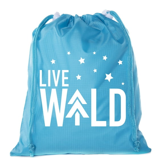 Mato & Hash Camping Mini Drawstring Backpack for Birthday Parties and Summer Camp