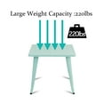 thumbnail image 6 of Costway Kids Steel 27'' Square Table Children Play Learn Activity Table Indoor Outdoor Blue, 6 of 10
