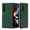 thumbnail image 1 of ELEHOLD Leather Case for Samsung Galaxy Z Fold 5 2023,Lychee Texture Leather Full Body Protective Hybrid PC Shockproof Slim All-inclusive Protecition Cover for Samsung Z Fold 5, Green, 1 of 8