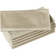 thumbnail image 1 of czcpp-6 Pack Microfiber Glass Cleaning Cloth, 16 Inch X 16 Inch, Lint Free Quickly Clean Window, Glasses, Windshields, Mirrors, and Stainless Steel, Camel, 1 of 4