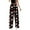 I, variant on KHONTS Women's Christmas Comfy Pajamas Drawstring Stretch Floral Print Long Wide Leg Lounge Pants P XL