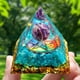 thumbnail image 1 of Pirámide de orgonita Curación Cristales naturales Energía Chakra Meditación Piedras Artesanía, 1 of 8