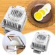 thumbnail image 2 of Cortador de huevos de acero inoxidable, cortador de tomates duros, picador de metal, 2 of 8
