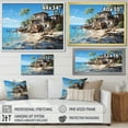 thumbnail image 4 of Designart "Dominican Coastal beauty" Nautical & Beach Wall Art Living Room, 4 of 5