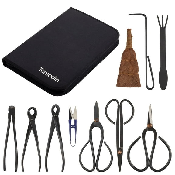 BambooMN Bonsai Tool 10pc Advanced Care Set…