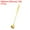 Gold, variant on Uxcell 4Pack 7" Stainless Steel Long Handle Heart Teaspoon Coffee Spoon, Silver