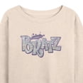 thumbnail image 3 of Bratz - Bling'd Out Logo - Women's Lightweight French Terry Long Sleeve Shirt, 3 of 5