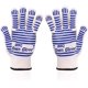 thumbnail image 1 of Guantes de horno resistentes al calor, un par de fundas de silicona antideslizantes para guantes de horno microondas, guantes extremadamente resistentes al calor para cocinar en barbacoa, 1 of 3