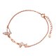 thumbnail image 1 of Minnieouse de cobre para mujer, cadena de repuesto con forma de insecto bonita portátil, brazalete decorativo de moda para niñas, regalo de Ropa, zapatos y accesorios Miscelánea Oro rosa Minnieouse AP014649-02, 1 of 6