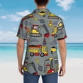 thumbnail image 6 of Balery Men'S Summer Hawaiian Shirts Short-Sleeve Design Name Printed Casual Shirts - Size Name, 6 of 9