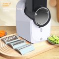 thumbnail image 3 of Factory Direct Electric Food Processor for Home Kitchen: Multifunctional Slicer, Chopper & Shredder - Efficient, User-Friendly, Durable & Compact Design with White Domestic Flat Plug, 3 of 5
