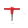 thumbnail image 2 of Homoyoyo Drum Tuner Key T-Shape Zinc Alloy for Drum Set Maintenance and Adjustment 7.9 x 2.7 Inches Tool, 2 of 8