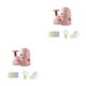 thumbnail image 1 of Ounissouiy Ligero Air-Rocket Launch Outdoor Toy Soaring Rocket Saucer Foot Launcher Luminous Kid Sport Toys para Pink Rosa 2Conjunto, 1 of 6