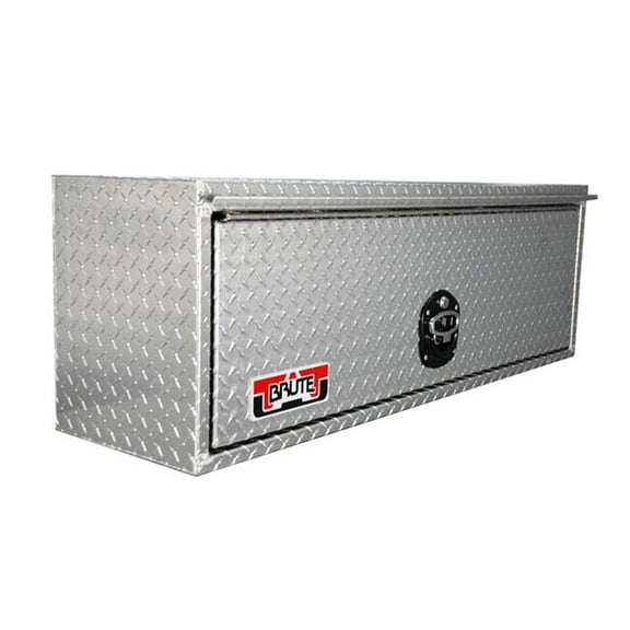 Unique Truck Accessories HTB48 13 x 16 x 48 in. Length High Capacity HD Top Sider, 0.100 Thick diamond, with Flip Up Door