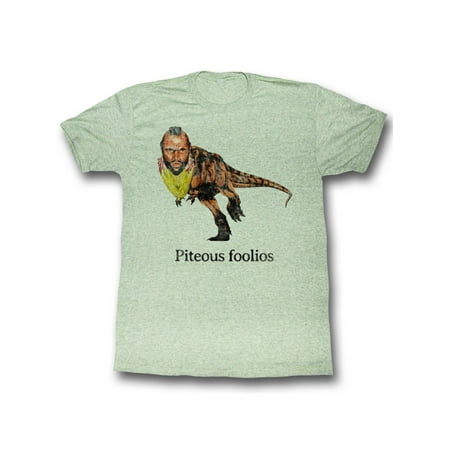 mr. t icons piteous foolious adult short sleeve t shirt
