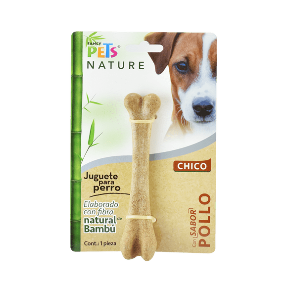 Juguete Hueso Ch De Bambu Sabor Pollo Nature Fancy Pets SABOR POLLO