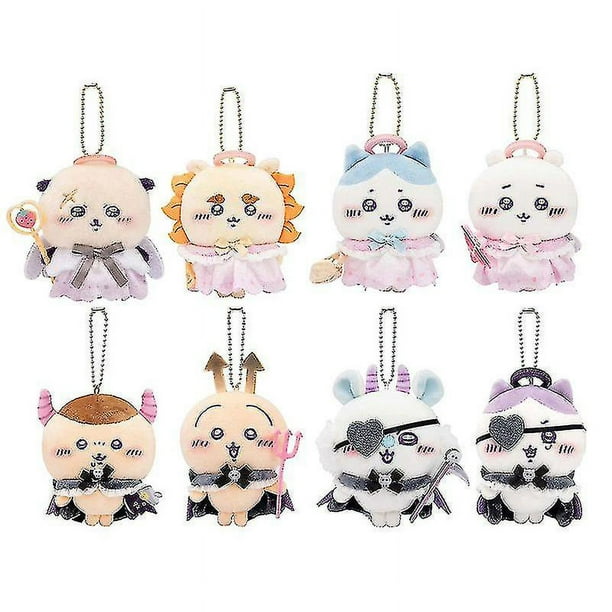 Chiikawa Cute Plush Angel Doll Keychain Pendant Fluffy Soft