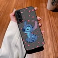 thumbnail image 3 of Matte Case for Samsung Galaxy S23 S22 S21 S20 S10 4G S9 S8 Plus ULTRA 5G LITE Case Funda Coque Shell Lilo & Stitch Cartoon Anime, 3 of 5